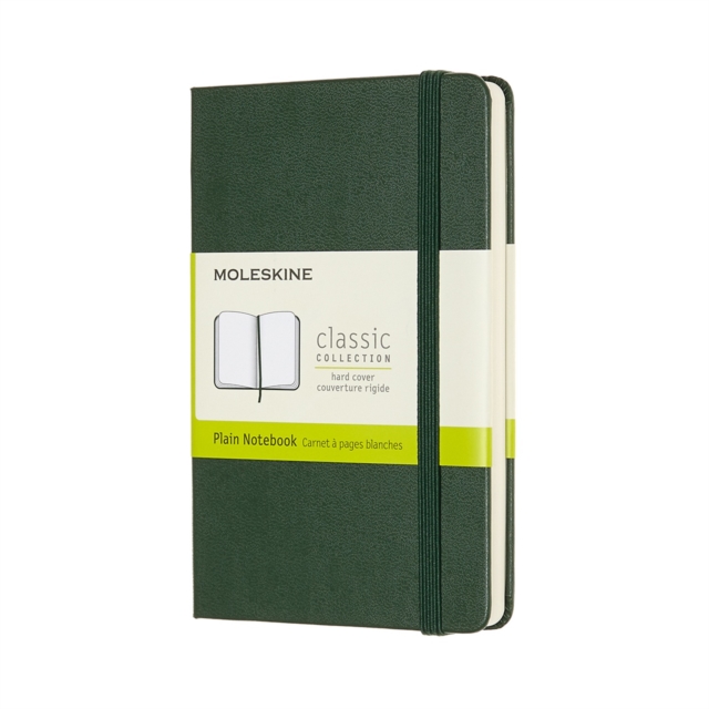 Moleskine Pocket Plain Hardcover Notebook : Myrtle Green, Notebook / blank book Book