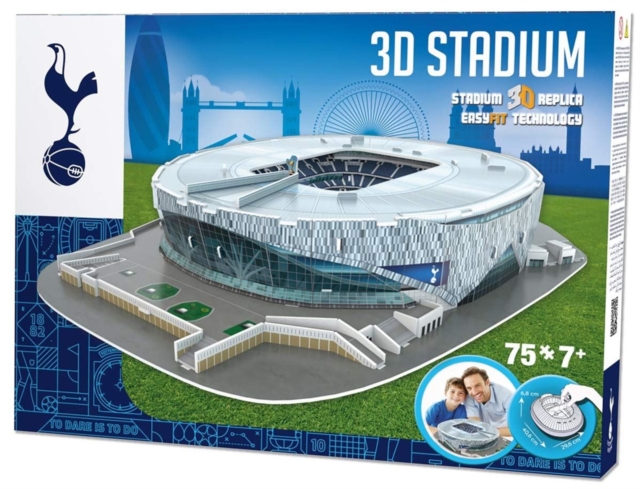 Tottenham Hotspur 3D Stadium Puzzle, Paperback Book