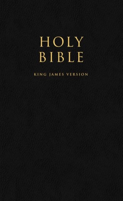 HOLY BIBLE: King James Version (KJV) Popular Gift & Award Black Leatherette Edition, Paperback / softback Book