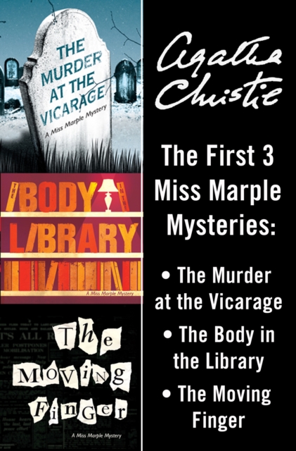 Miss Marple 3-Book Collection 1 : The Murder at the Vicarage, the Body in the Library, the Moving Finger, EPUB eBook