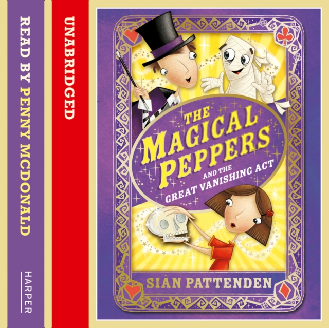 The Magical Peppers and the Great Vanishing Act, eAudiobook MP3 eaudioBook