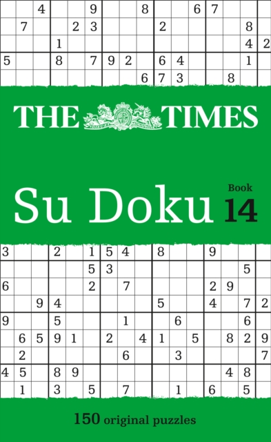 The Times Su Doku Book 14 : 150 Challenging Puzzles from the Times, Paperback / softback Book