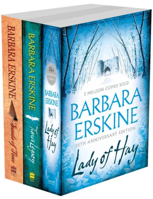 Barbara Erskine 3-Book Collection : Lady of Hay, Time's Legacy, Sands of Time, EPUB eBook