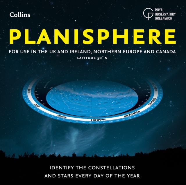 Planisphere : Latitude 50°N – for Use in the Uk and Ireland, Northern Europe, Northern USA and Canada, Other cartographic Book