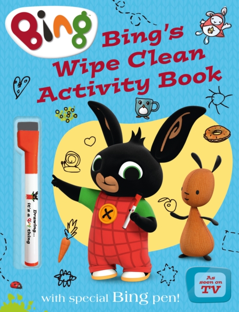 Bing’s Wipe Clean Activity Book, Paperback / softback Book