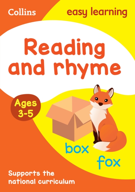 Reading and Rhyme Ages 3-5 : Ideal for Home Learning, Paperback / softback Book