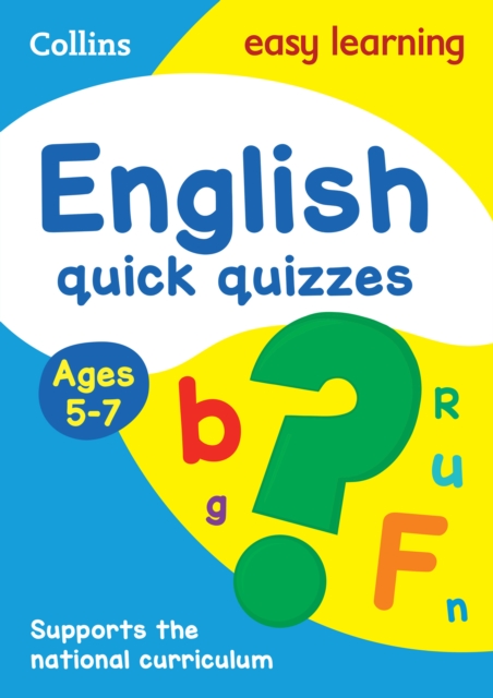 English Quick Quizzes Ages 5-7 : Ideal for Home Learning, Paperback / softback Book