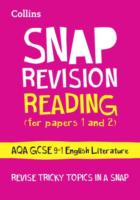 AQA GCSE 9-1 English Language Reading (Papers 1 & 2) Revision Guide : Ideal for the 2024 and 2025 Exams, Paperback / softback Book