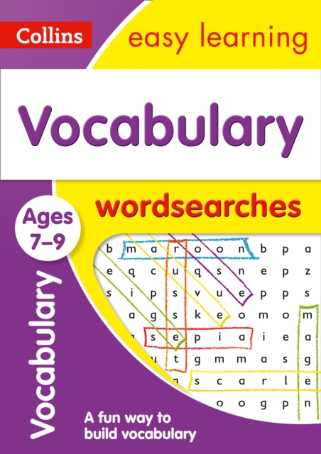 Vocabulary Word Searches Ages 7-9 : Ideal for Home Learning, Paperback / softback Book