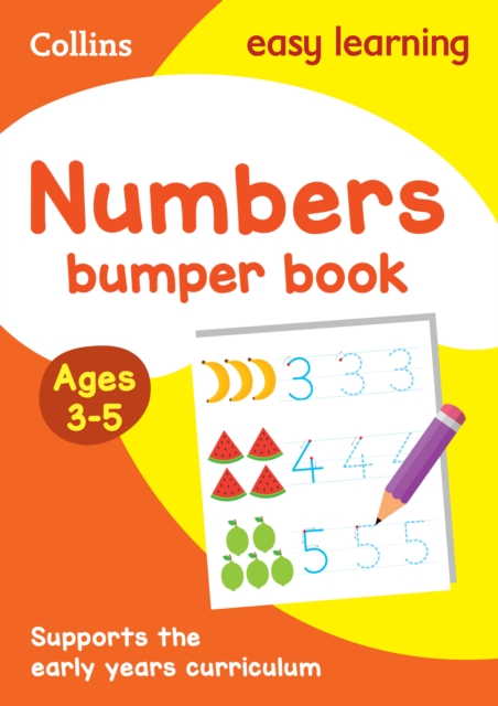 Numbers Bumper Book Ages 3-5 : Ideal for Home Learning, Paperback / softback Book