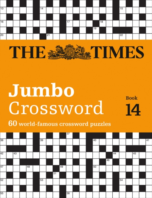 The Times 2 Jumbo Crossword Book 14 : 60 Large General-Knowledge Crossword Puzzles, Paperback / softback Book