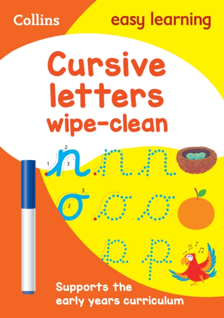 Cursive Letters Age 3-5 Wipe Clean Activity Book : Ideal for Home Learning, Other book format Book