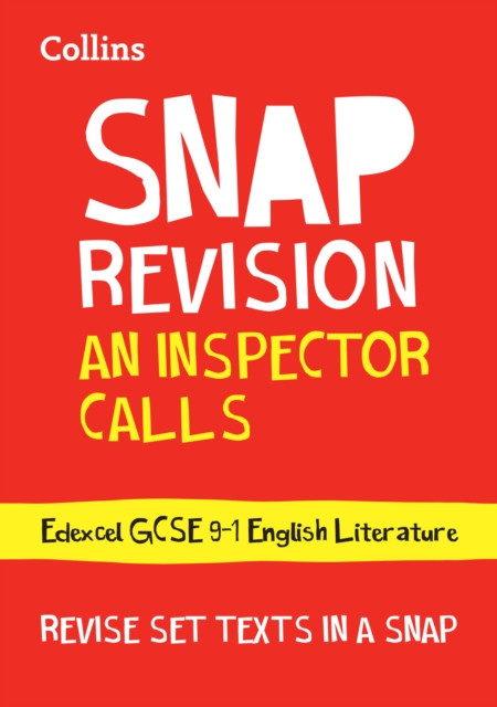 An Inspector Calls: Edexcel GCSE 9-1 English Literature Text Guide : Ideal for the 2024 and 2025 Exams, Paperback / softback Book