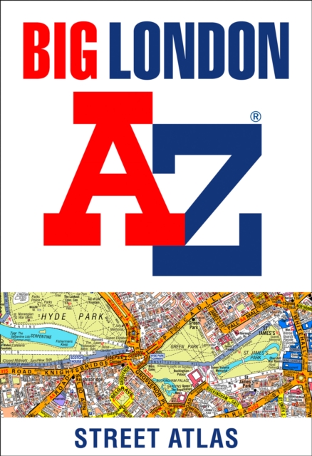 Big London A-Z Street Atlas, Spiral bound Book