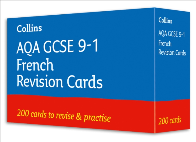 AQA GCSE 9-1 French Vocabulary Revision Cards : Ideal for the 2024 and 2025 Exams, Cards Book