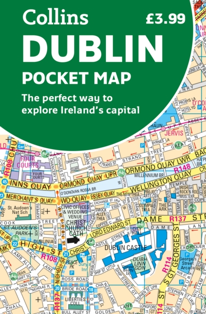 Dublin Pocket Map : The Perfect Way to Explore Ireland’s Capital, Sheet map, folded Book