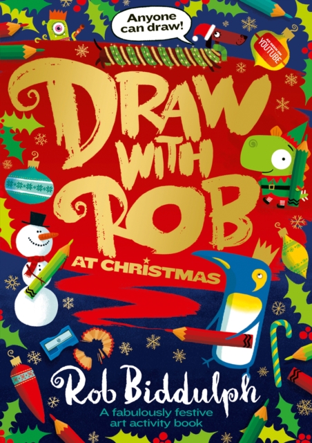 Draw with Rob at Christmas, Paperback / softback Book