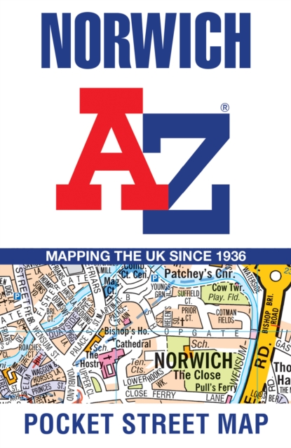 Norwich A-Z Pocket Street Map, Sheet map, folded Book