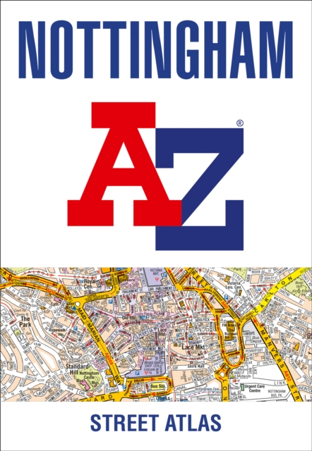 Nottingham A-Z Street Atlas, Paperback / softback Book