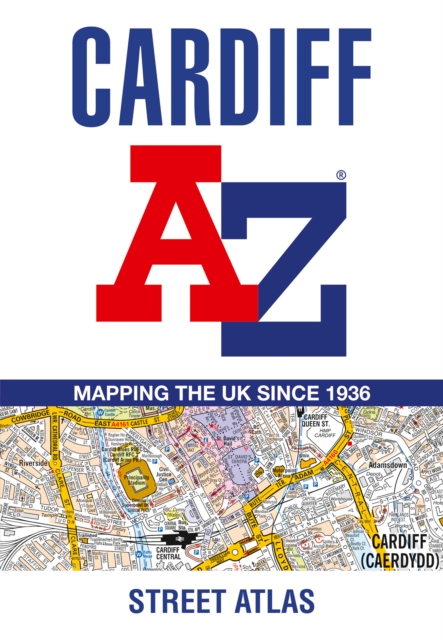 Cardiff A-Z Street Atlas, Paperback / softback Book