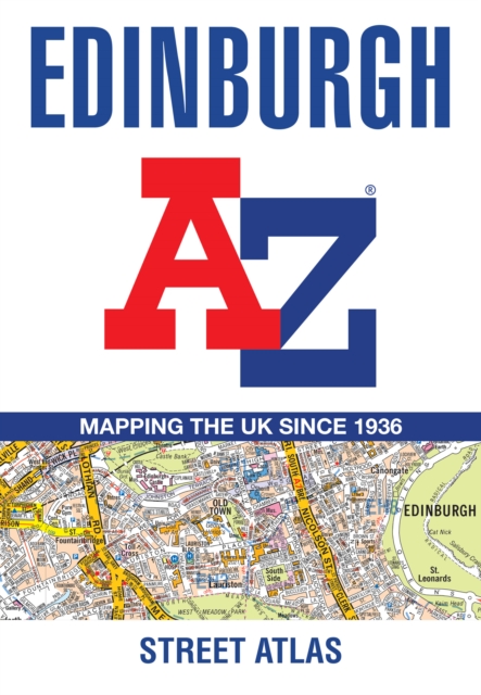 Edinburgh A-Z Street Atlas, Paperback / softback Book