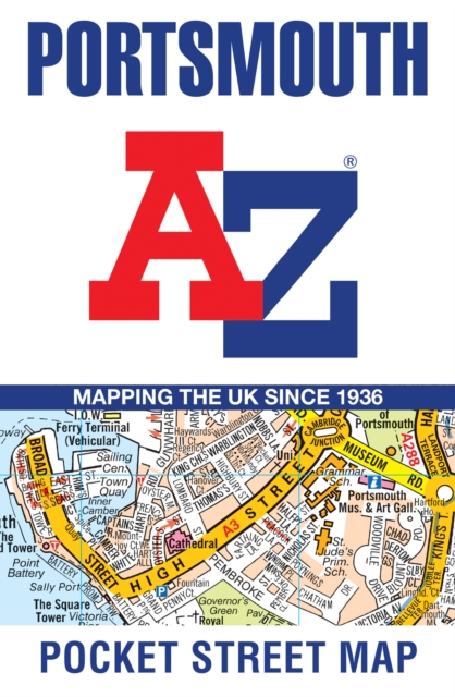 Portsmouth A-Z Pocket Street Map, Sheet map, folded Book