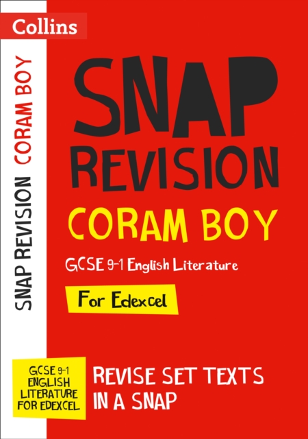 Coram Boy Edexcel GCSE 9-1 English Literature Text Guide : Ideal for the 2024 and 2025 Exams, Paperback / softback Book