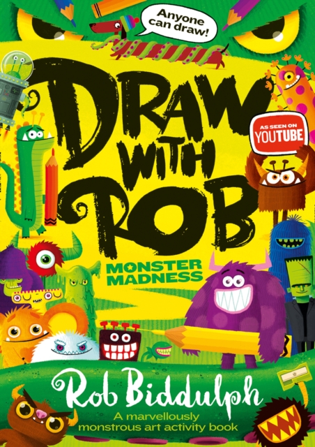 Draw With Rob: Monster Madness, Paperback / softback Book