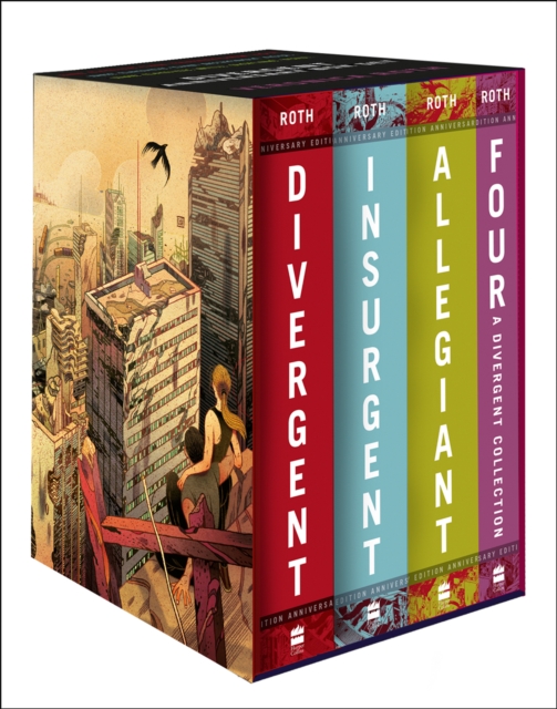 Divergent Series Four-Book Collection Box Set (Books 1-4), Mixed media product Book