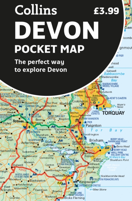 Devon Pocket Map : The Perfect Way to Explore Devon, Sheet map, folded Book