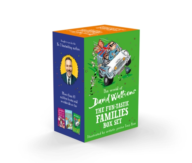 The World of David Walliams: Fun-Tastic Families Box Set, Multiple-component retail product, slip-cased Book