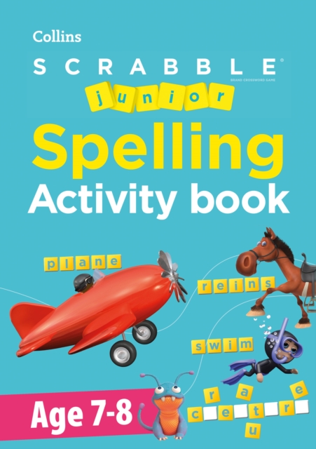 SCRABBLE™ Junior Spelling Activity Book Age 7-8, Paperback / softback Book