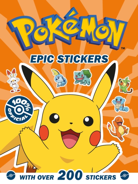 Pokemon Epic stickers, Paperback / softback Book