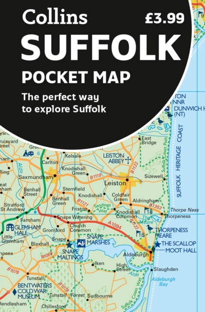 Suffolk Pocket Map : The Perfect Way to Explore the Suffolk, Sheet map, folded Book