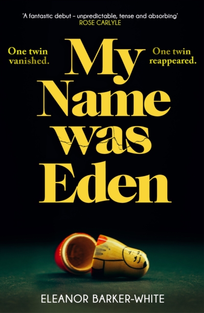 My Name Was Eden, Hardback Book