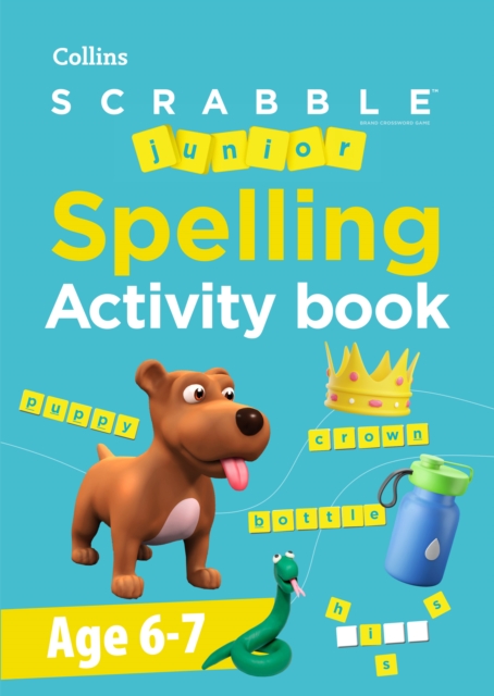 SCRABBLE™ Junior Spelling Activity book Age 6-7, Paperback / softback Book