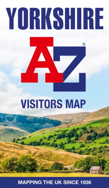 Yorkshire A-Z Visitors Map, Sheet map, folded Book