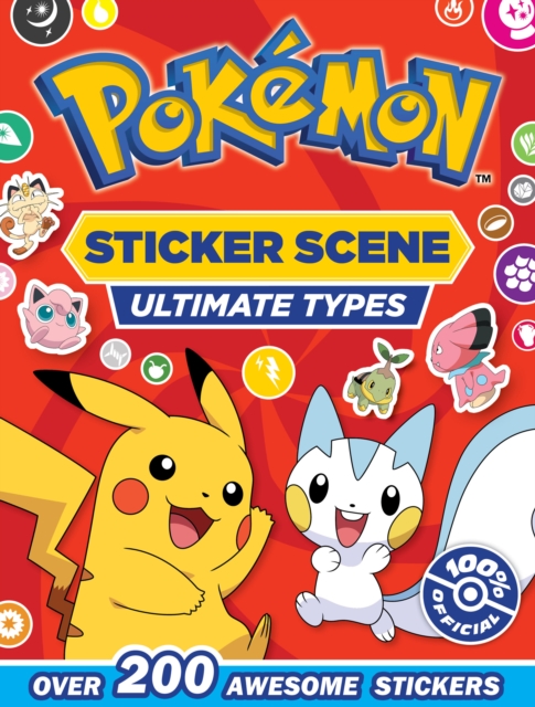 POKEMON ULTIMATE TYPES STICKER SCENE, Paperback / softback Book