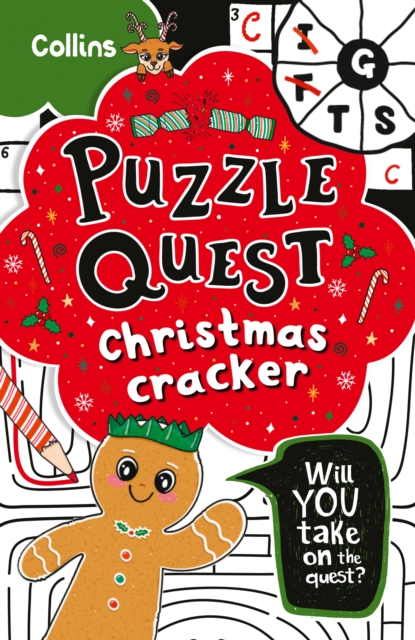 Christmas Cracker : Solve More Than 100 Puzzles in This Adventure Story for Kids Aged 7+, Paperback / softback Book