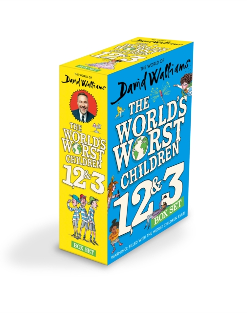 The World of David Walliams: The World’s Worst Children 1, 2 & 3 Box Set, Multiple-component retail product, slip-cased Book
