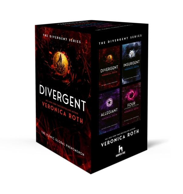 Divergent Series Box Set (Books 1-4), Multiple-component retail product, slip-cased Book