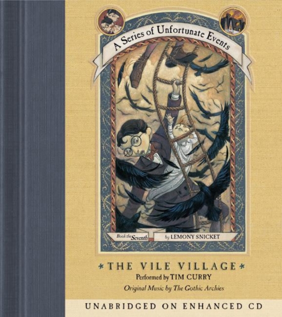 Series of Unfortunate Events #7: the Vile Villageda, eAudiobook MP3 eaudioBook