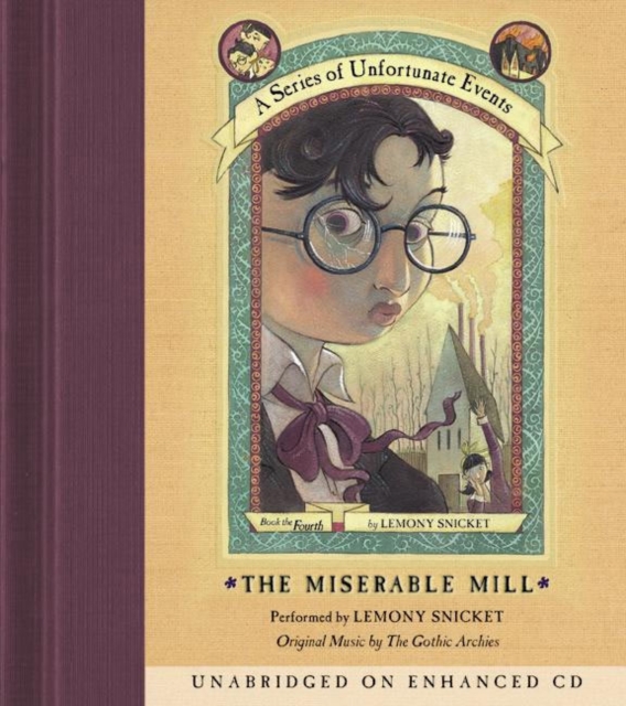 Series of Unfortunate Events #4: the Miserable Mill, eAudiobook MP3 eaudioBook