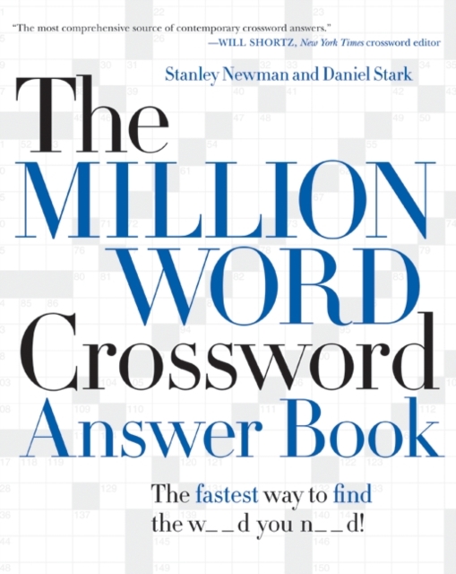 The Million Word Crossword Answer Book, EPUB eBook