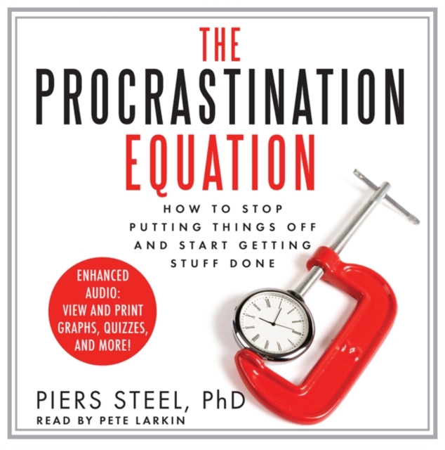 The Procrastination Equation : How to Stop Putting Things Off and Start Getting Stuff Done, eAudiobook MP3 eaudioBook