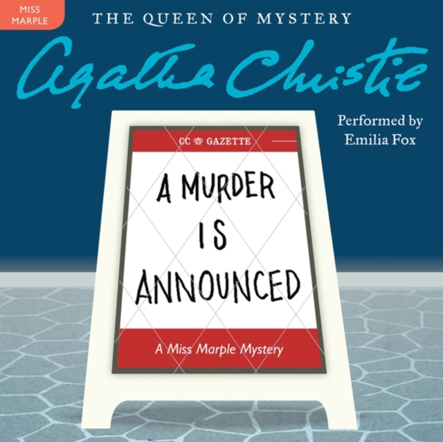A Murder Is Announced : A Miss Marple Mystery, eAudiobook MP3 eaudioBook