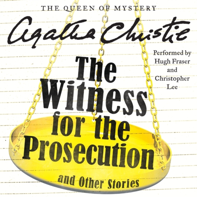 The Witness for the Prosecution and Other Stories, eAudiobook MP3 eaudioBook