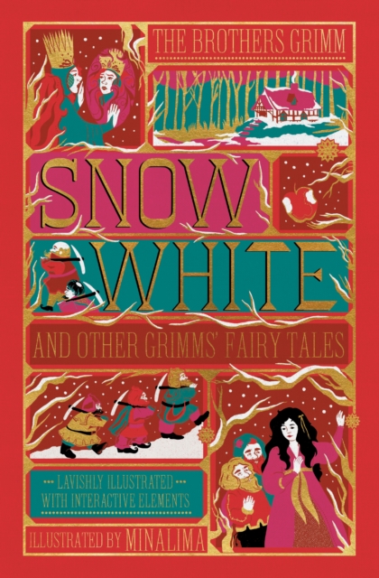 Snow White and Other Grimm's Fairy Tales : Illustrated with Interactive Elements, EPUB eBook