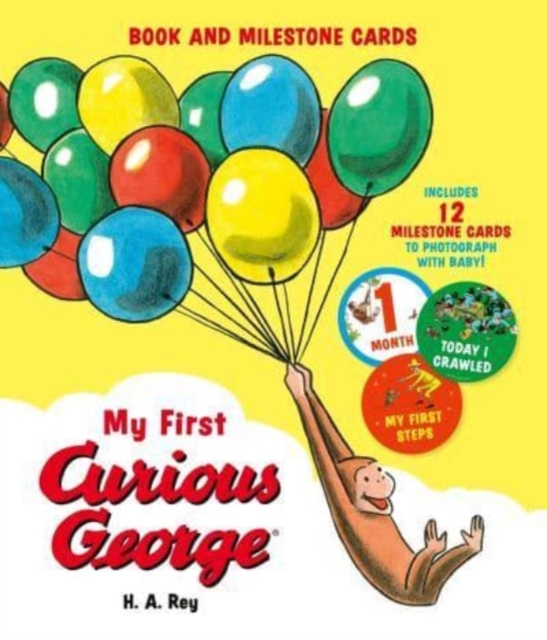 My First Curious George (Book and Milestone Cards), Board book Book