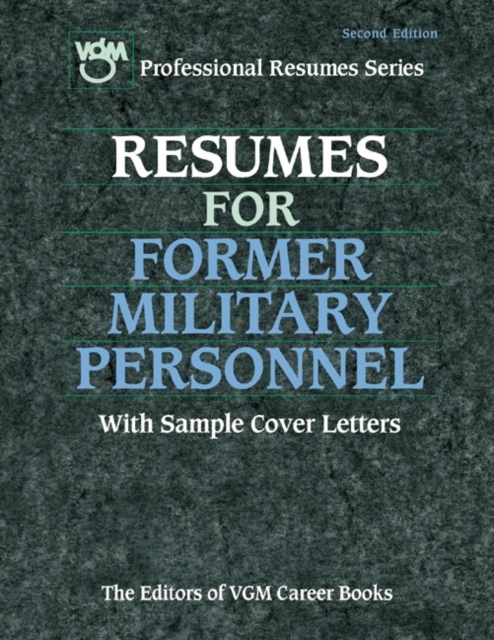 Resumes for Former Military Personnel, PDF eBook